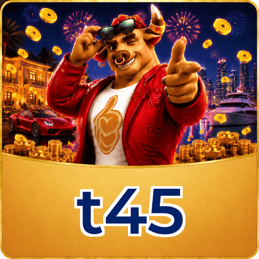 t45 Logo - Bônus de Cadastro